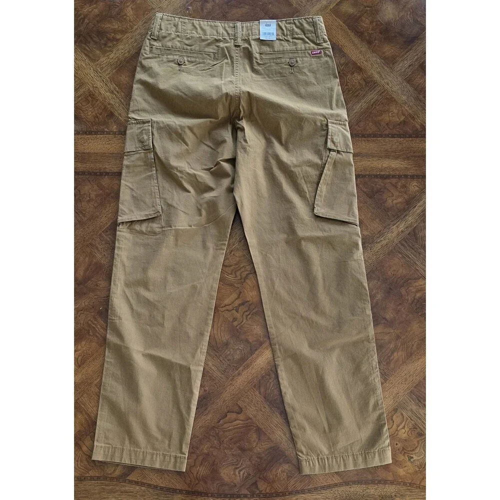 Levi's Men's XX Cargo Taper Stretch Chino Pants 31 x 32 Tobacco Brown - NEW